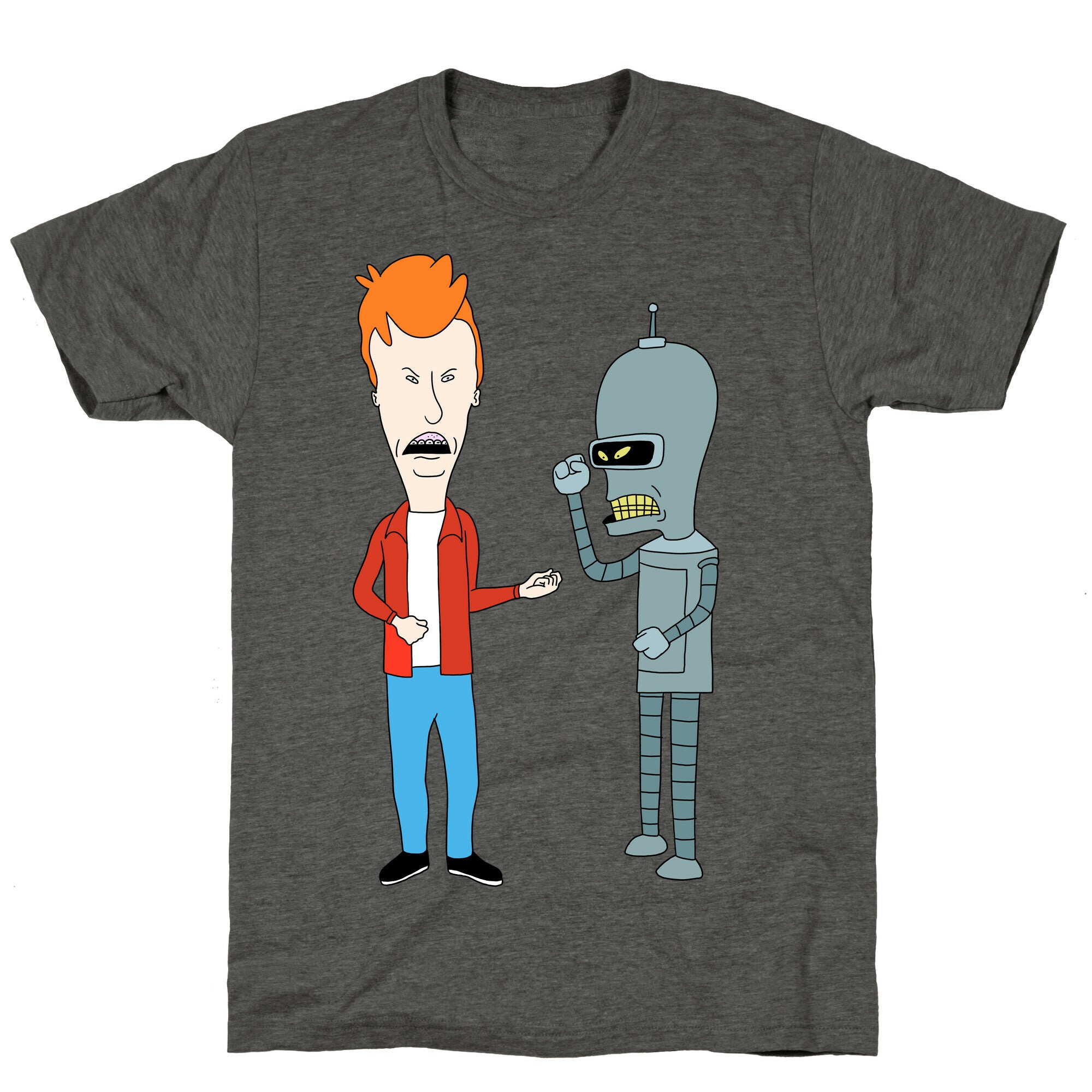 Fryhead and Bendvis Unisex Triblend Tee