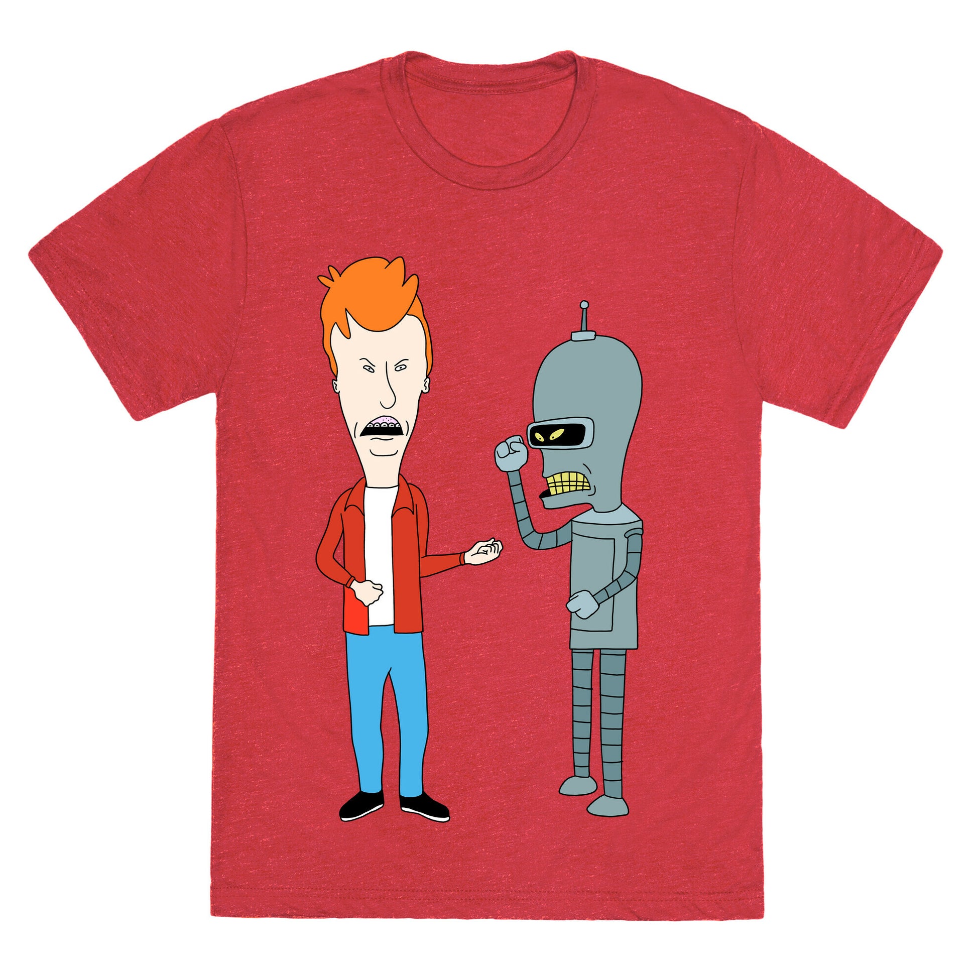 Fryhead and Bendvis Unisex Triblend Tee