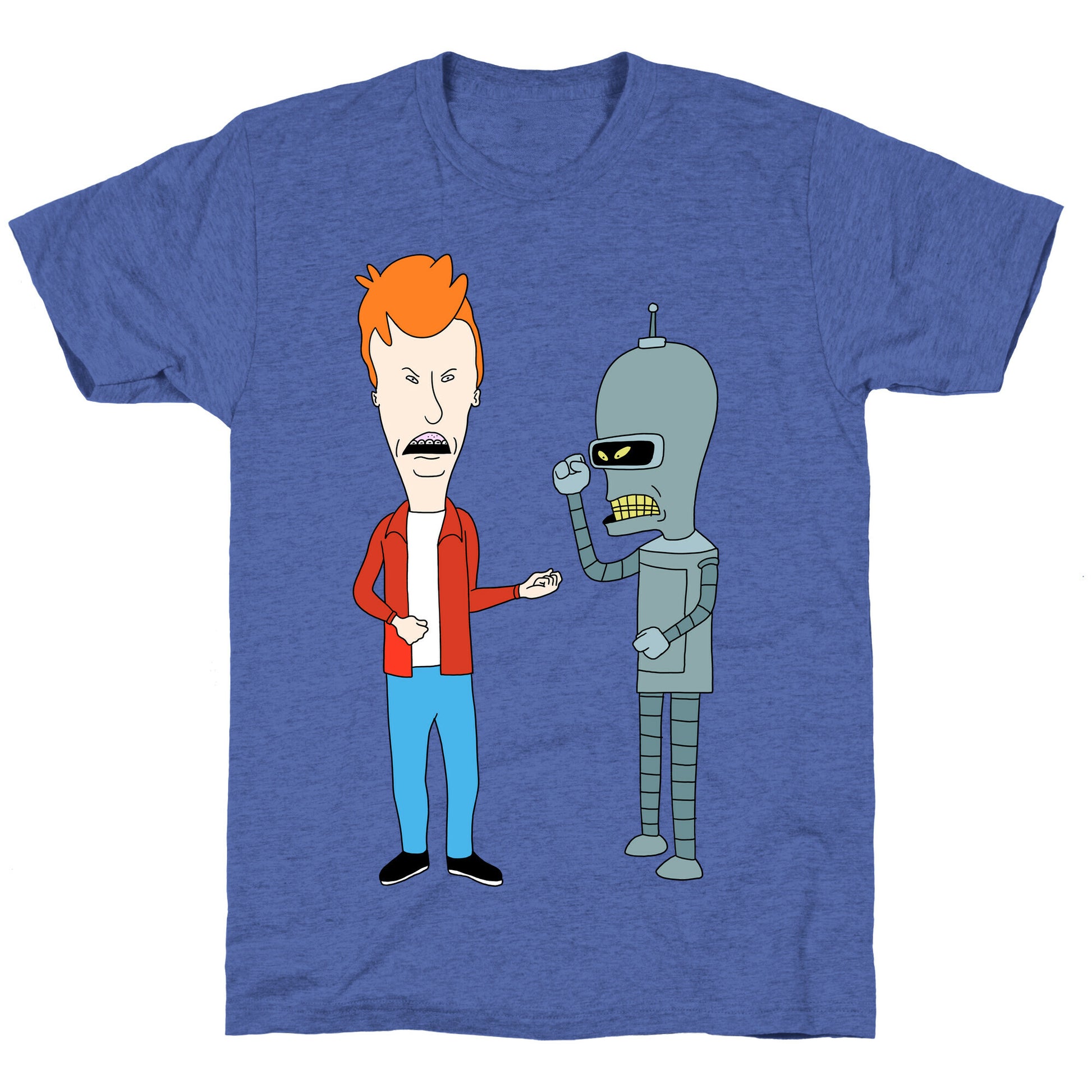 Fryhead and Bendvis Unisex Triblend Tee