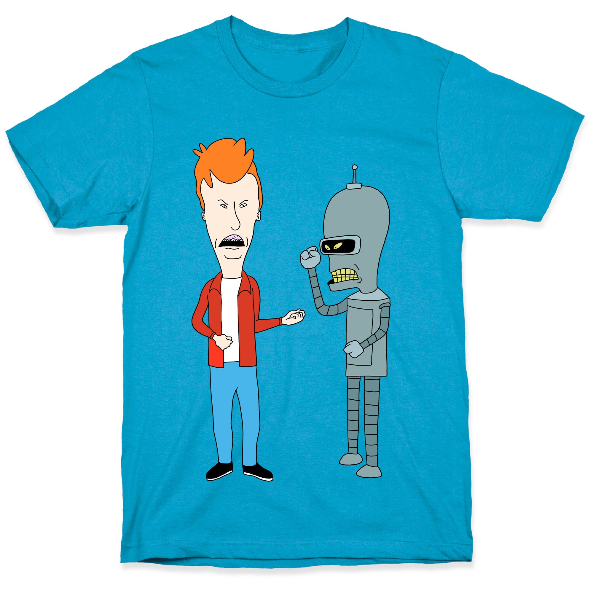 Fryhead and Bendvis Unisex Triblend Tee