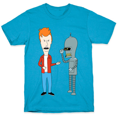 Fryhead and Bendvis Unisex Triblend Tee