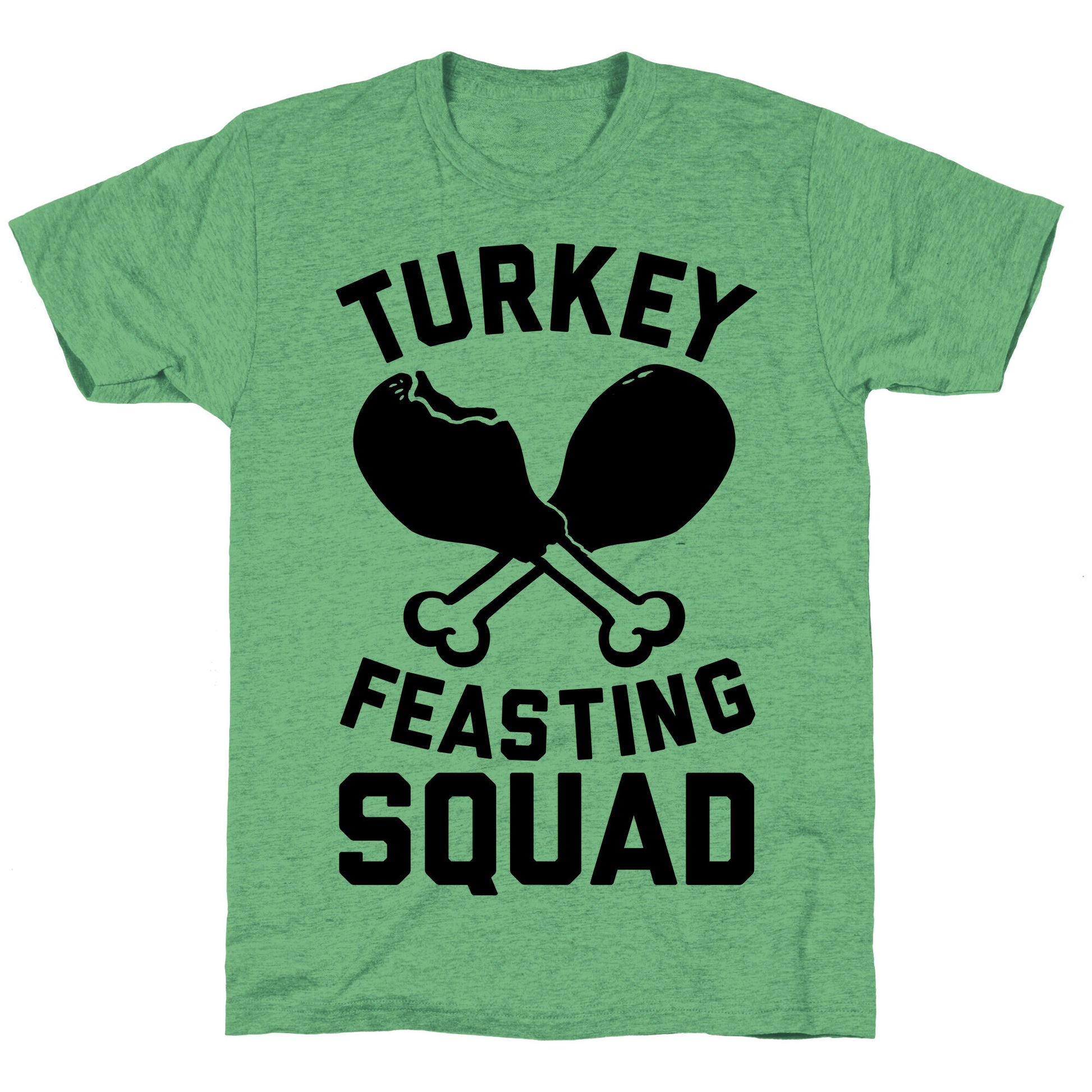 Turkey Feasting Squad Unisex Triblend Tee