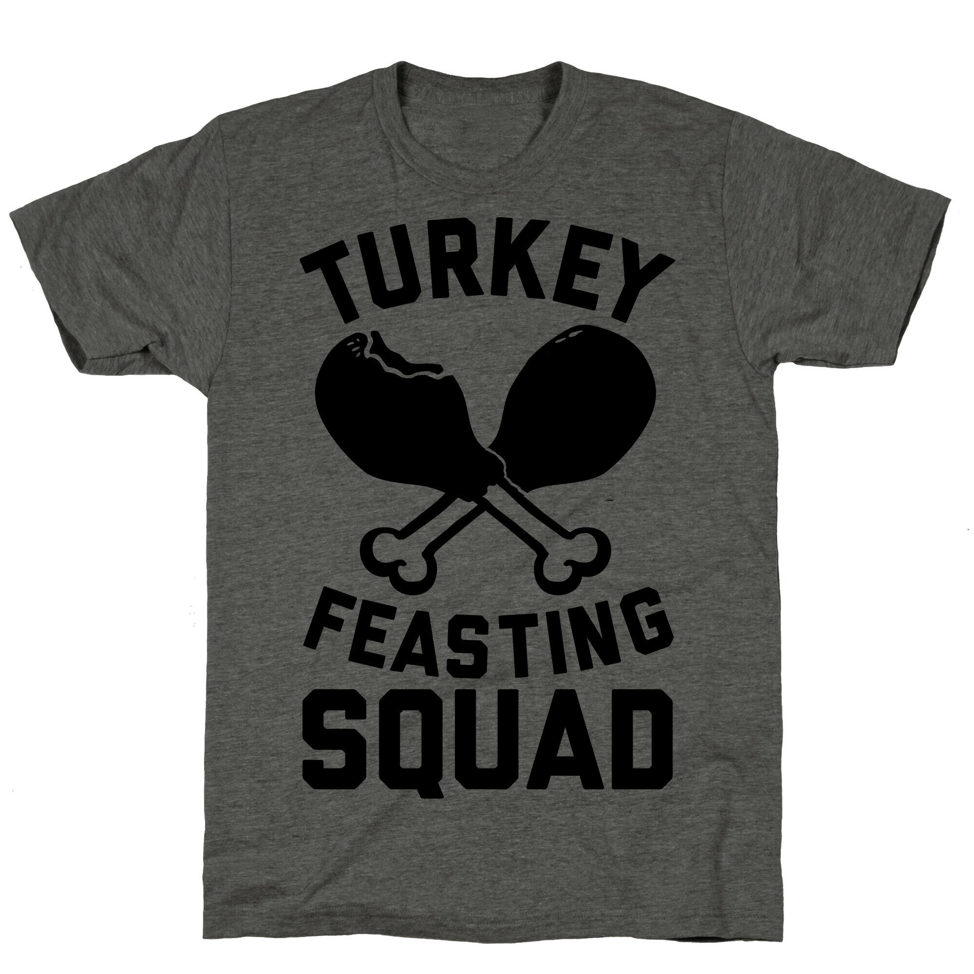 Turkey Feasting Squad Unisex Triblend Tee