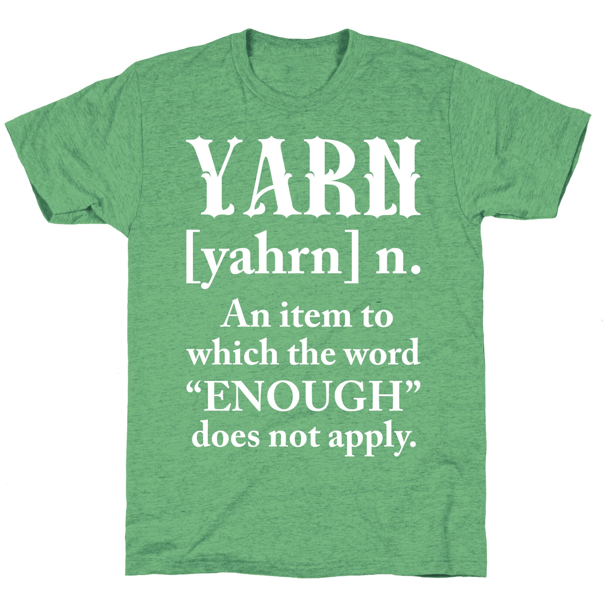 Yarn Definition Unisex Triblend Tee