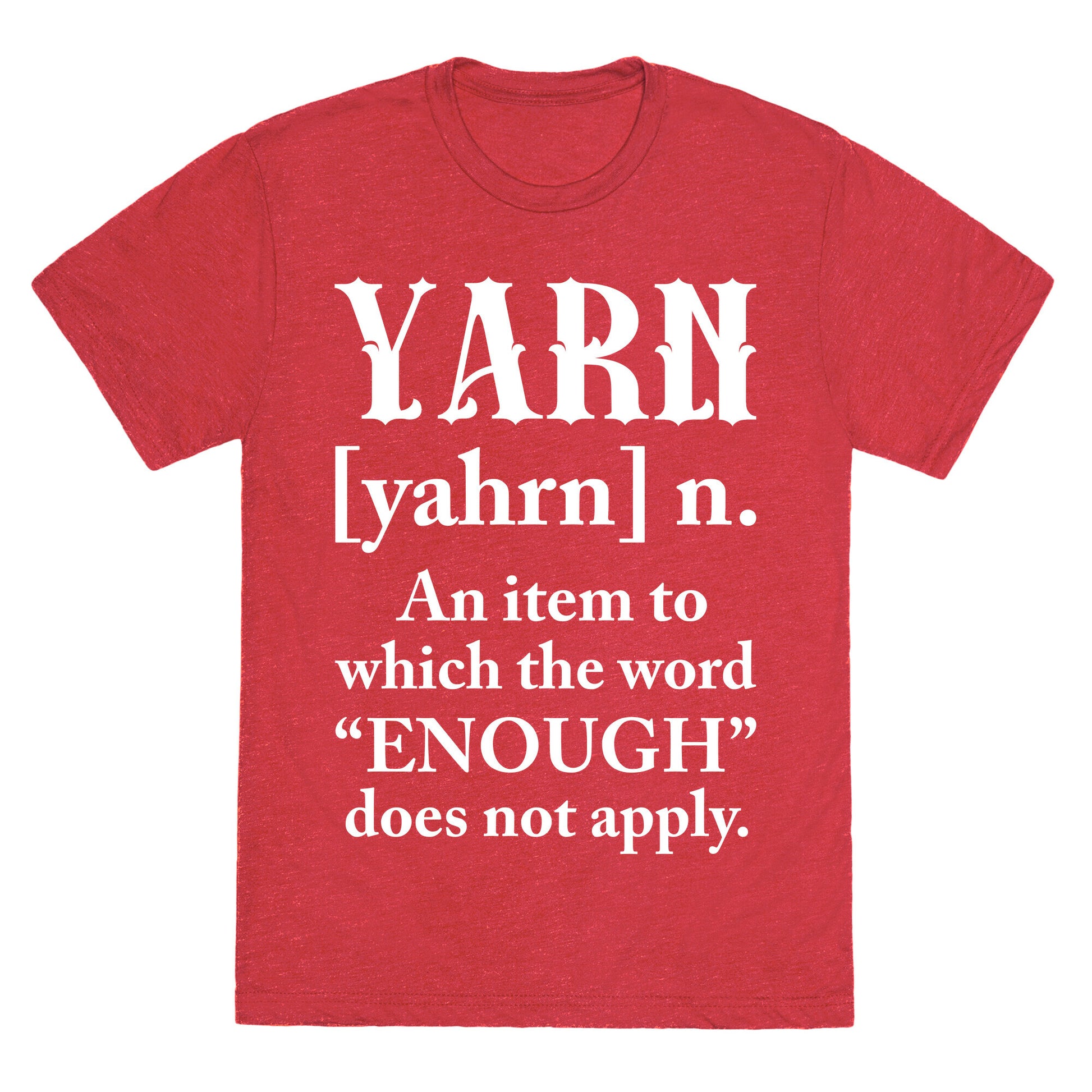 Yarn Definition Unisex Triblend Tee