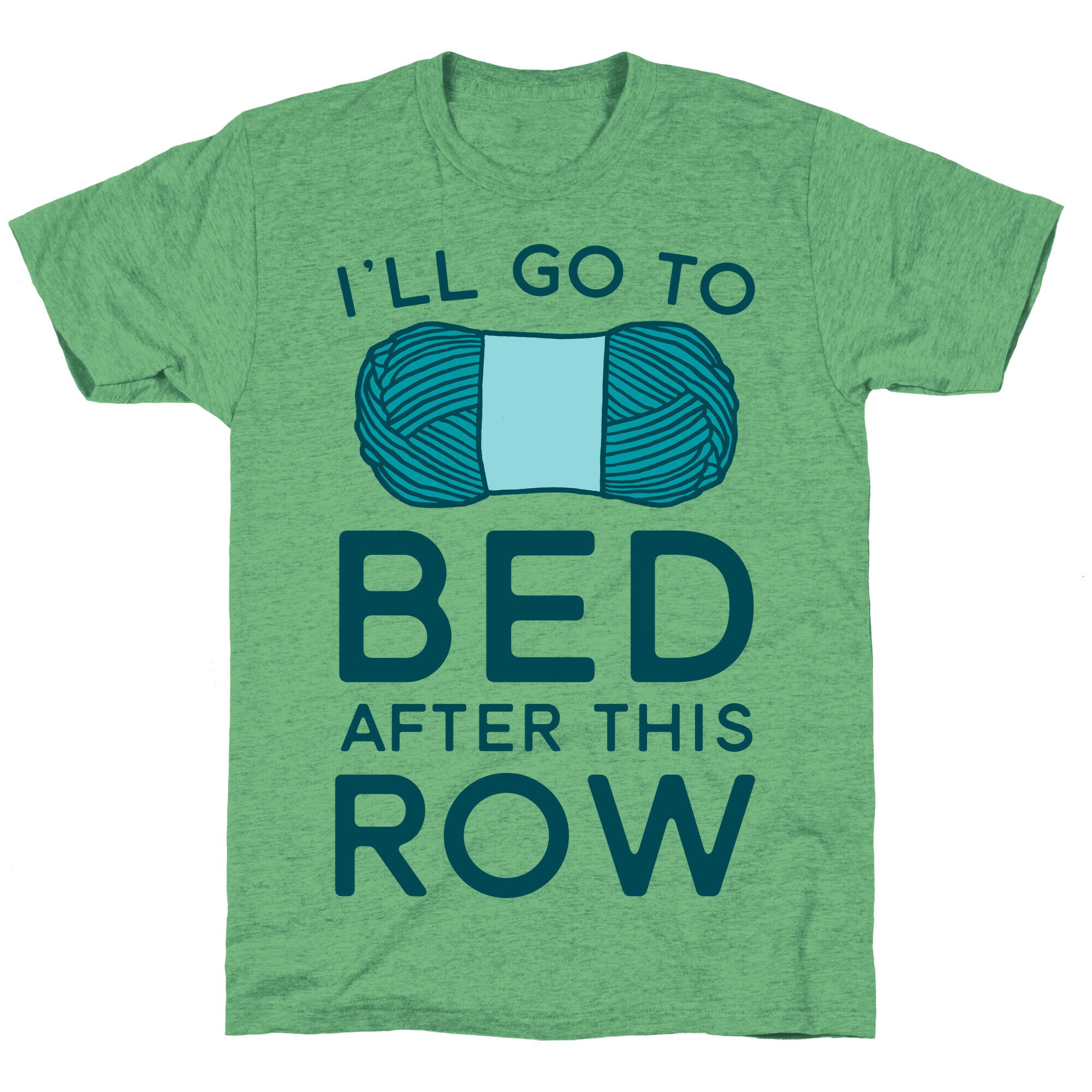 I'll Go To Bed After This Row Unisex Triblend Tee