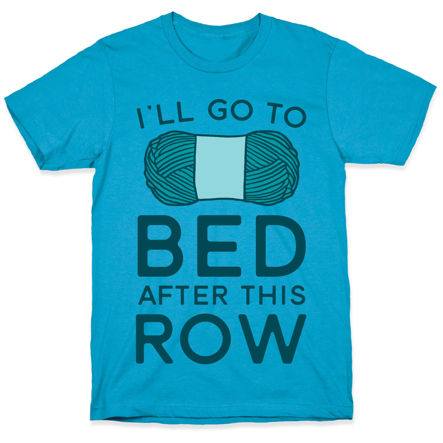 I'll Go To Bed After This Row Unisex Triblend Tee