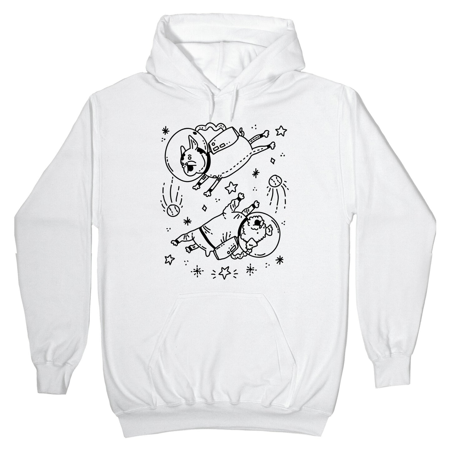 Dogs In Space Hoodie