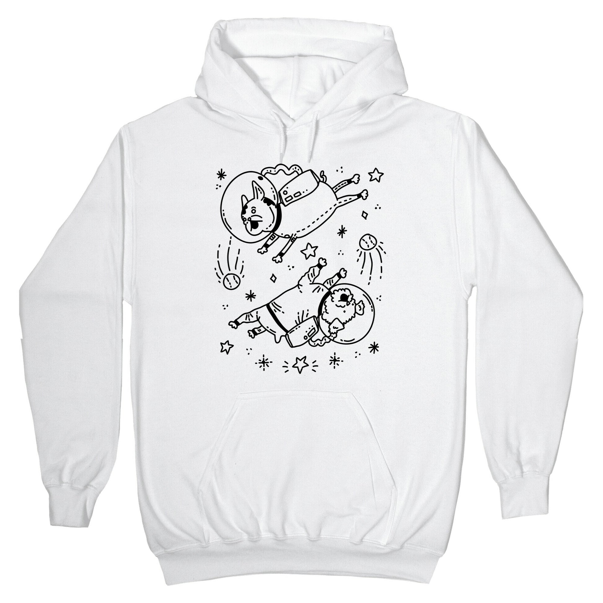 Dogs In Space Hoodie