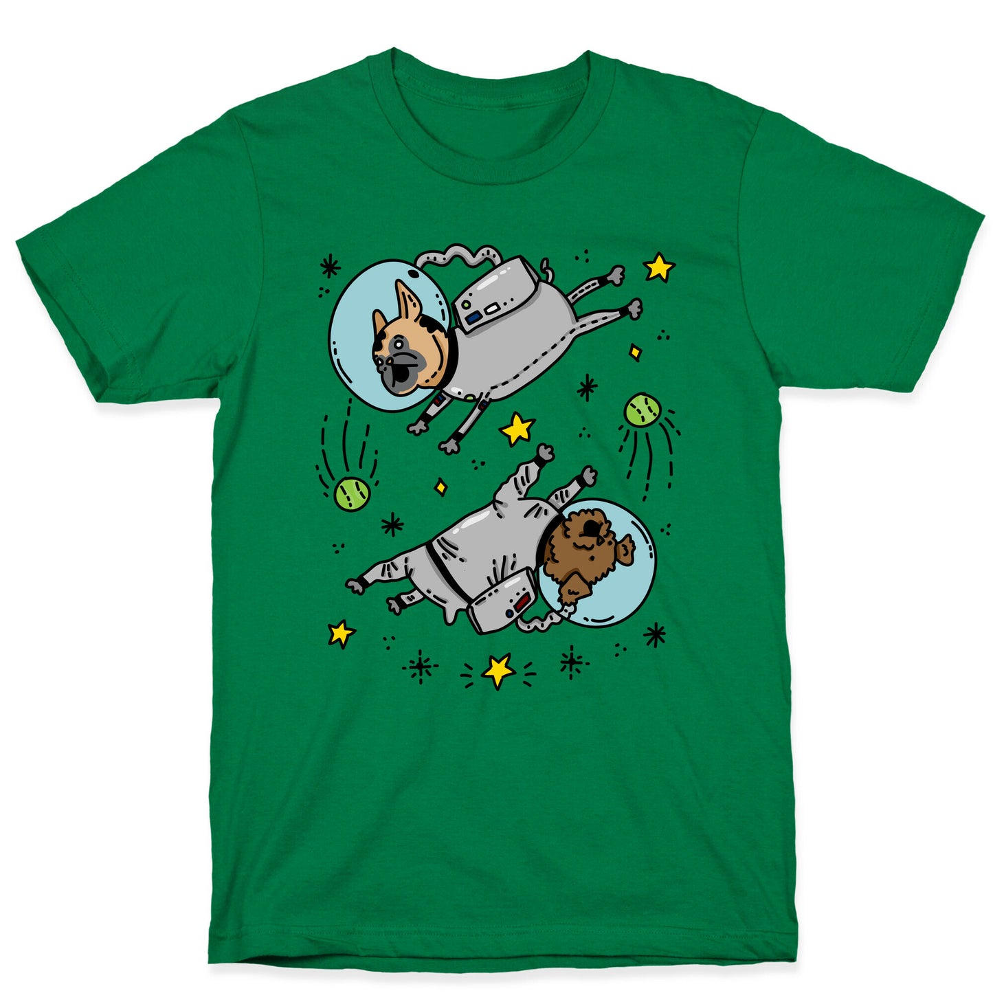 Dogs In Space T-Shirt