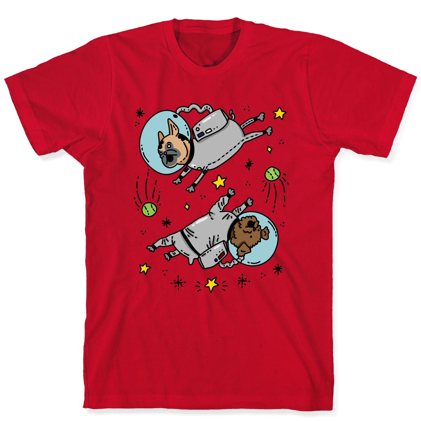 Dogs In Space T-Shirt