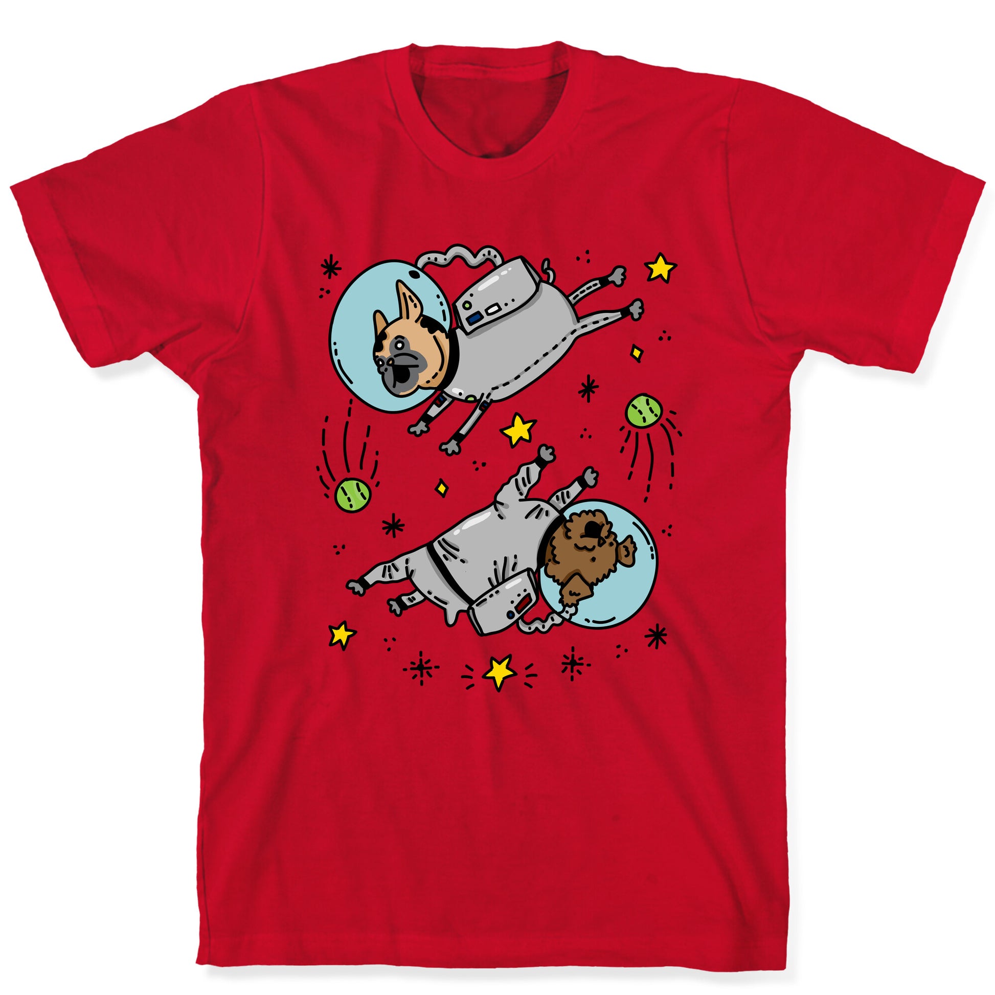Dogs In Space T-Shirt