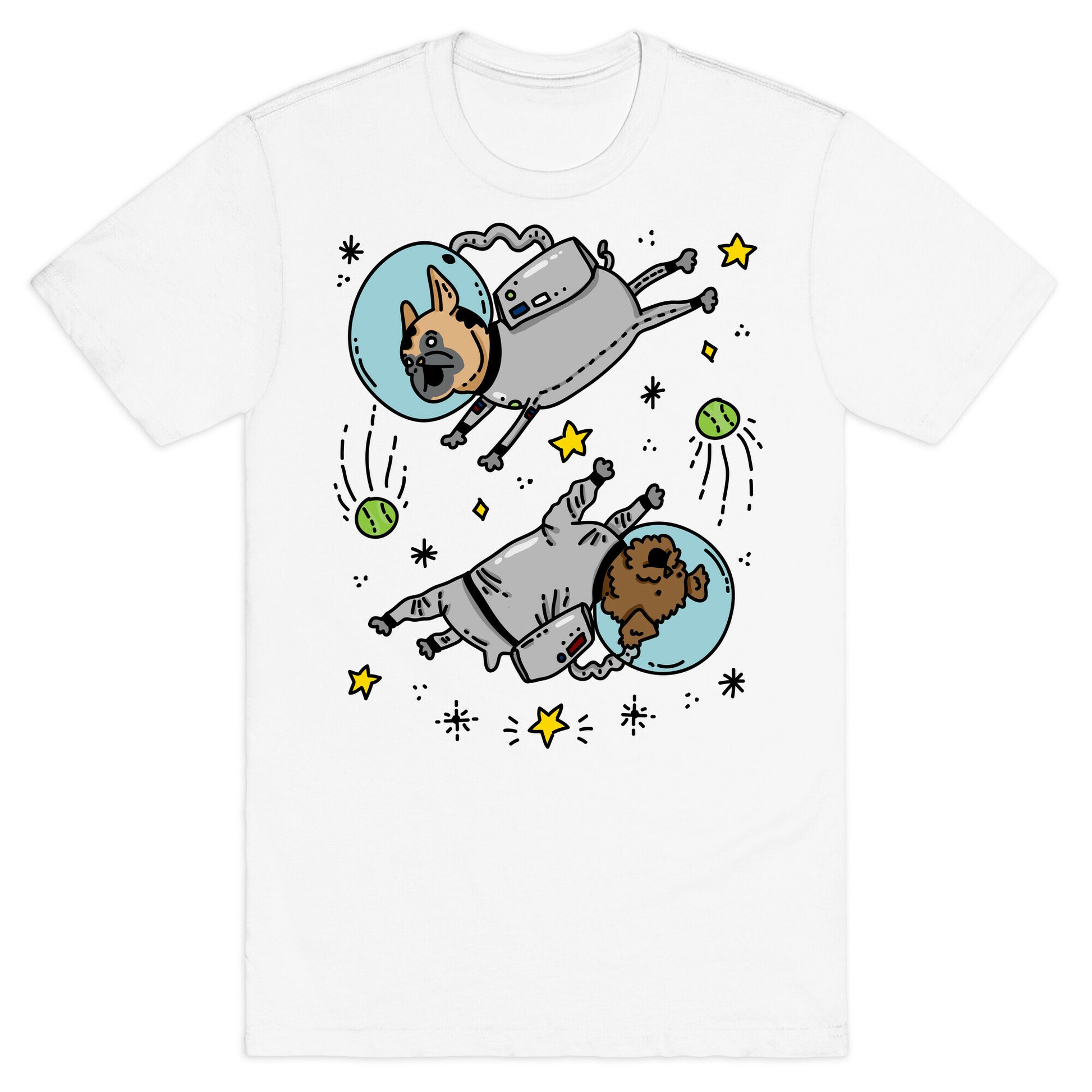 Dogs In Space T-Shirt