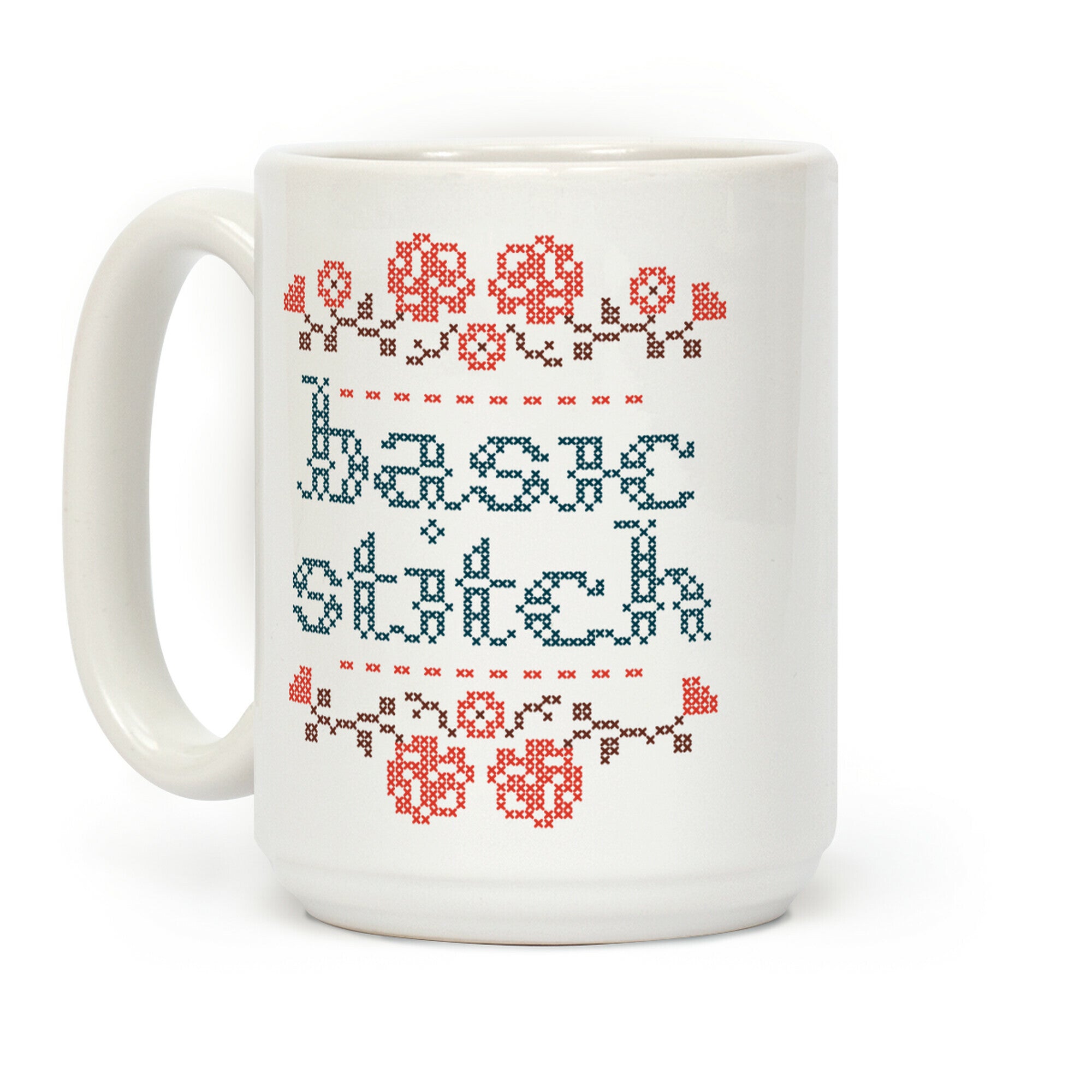 Basic Stitch Coffee Mug