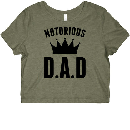 Notorious DAD Graphic Baby Tee