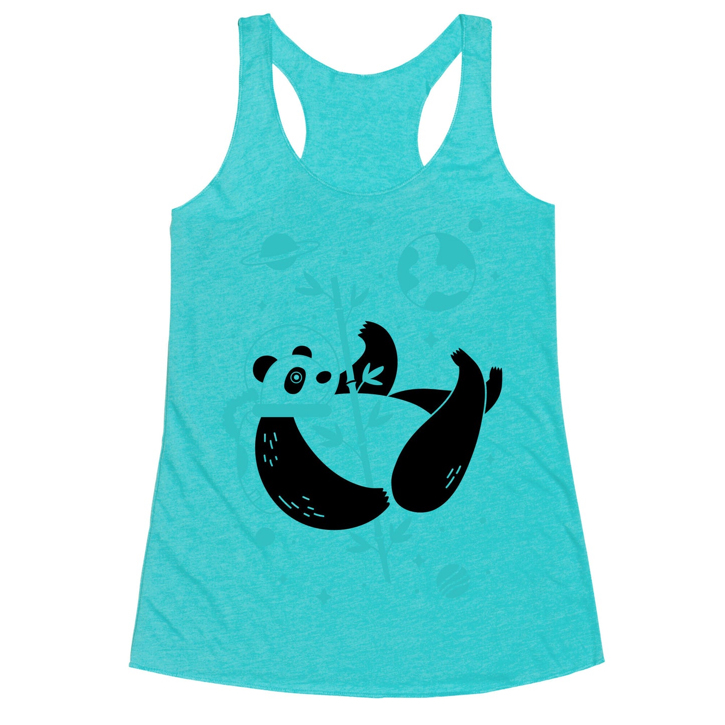 Space Panda Racerback Tank