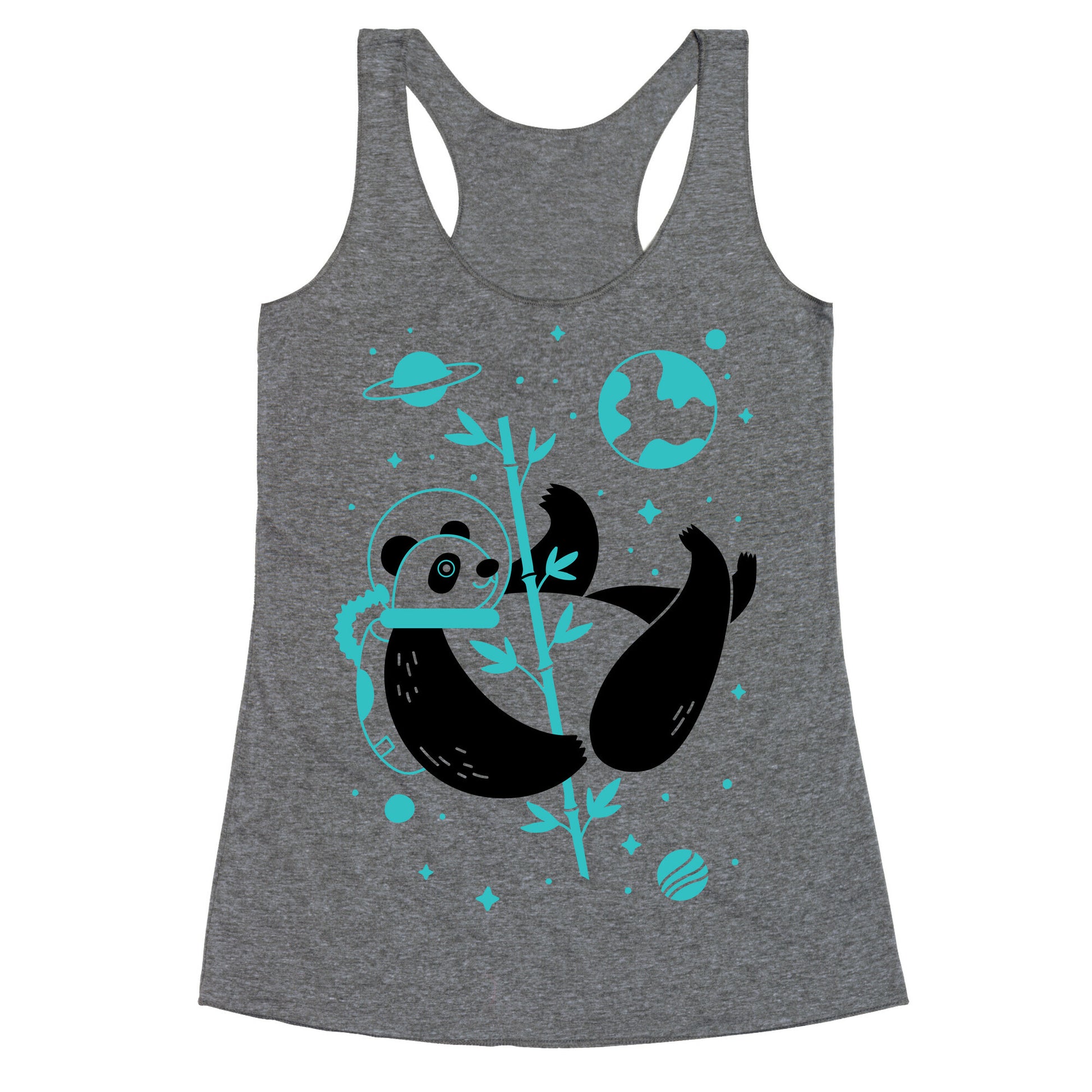 Space Panda Racerback Tank