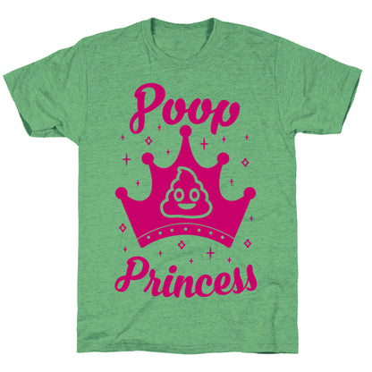 Poop Princess Unisex Triblend Tee