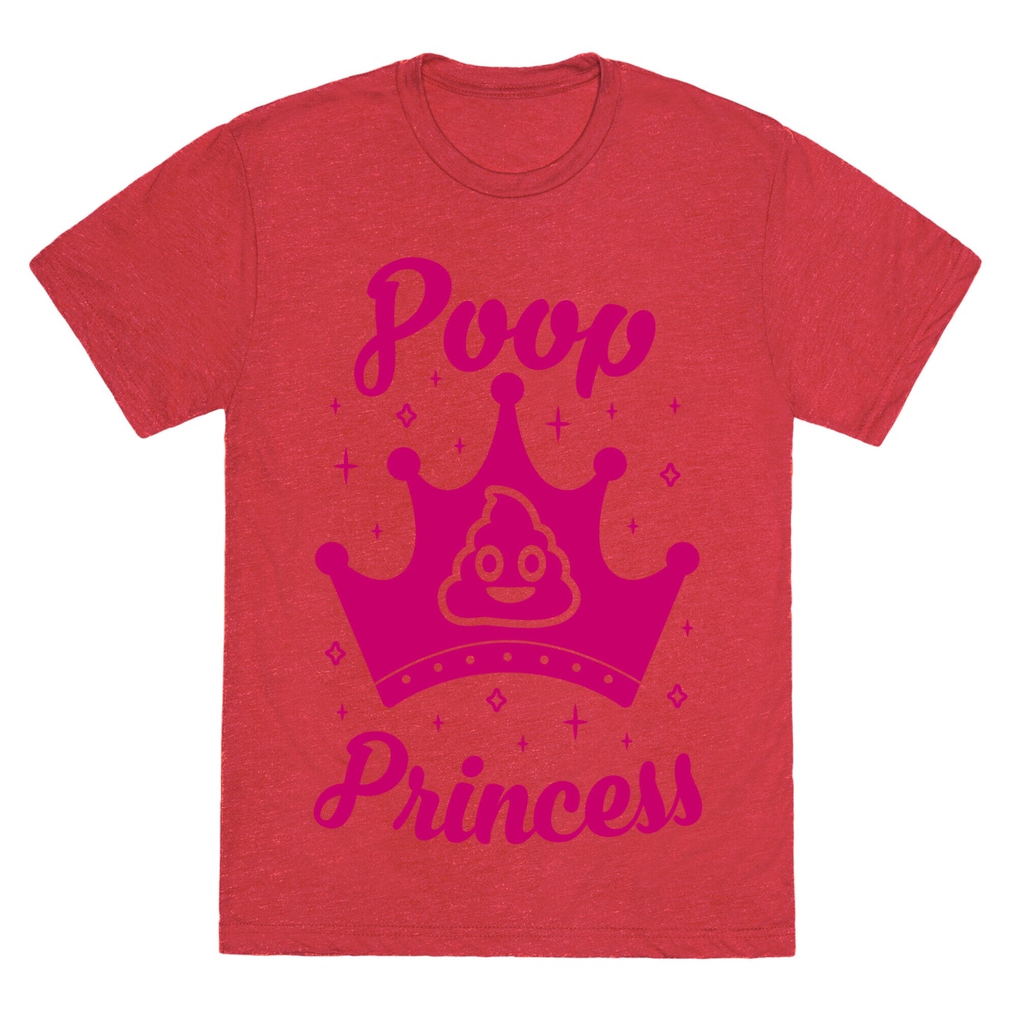 Poop Princess Unisex Triblend Tee