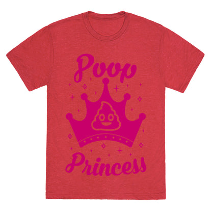 Poop Princess Unisex Triblend Tee