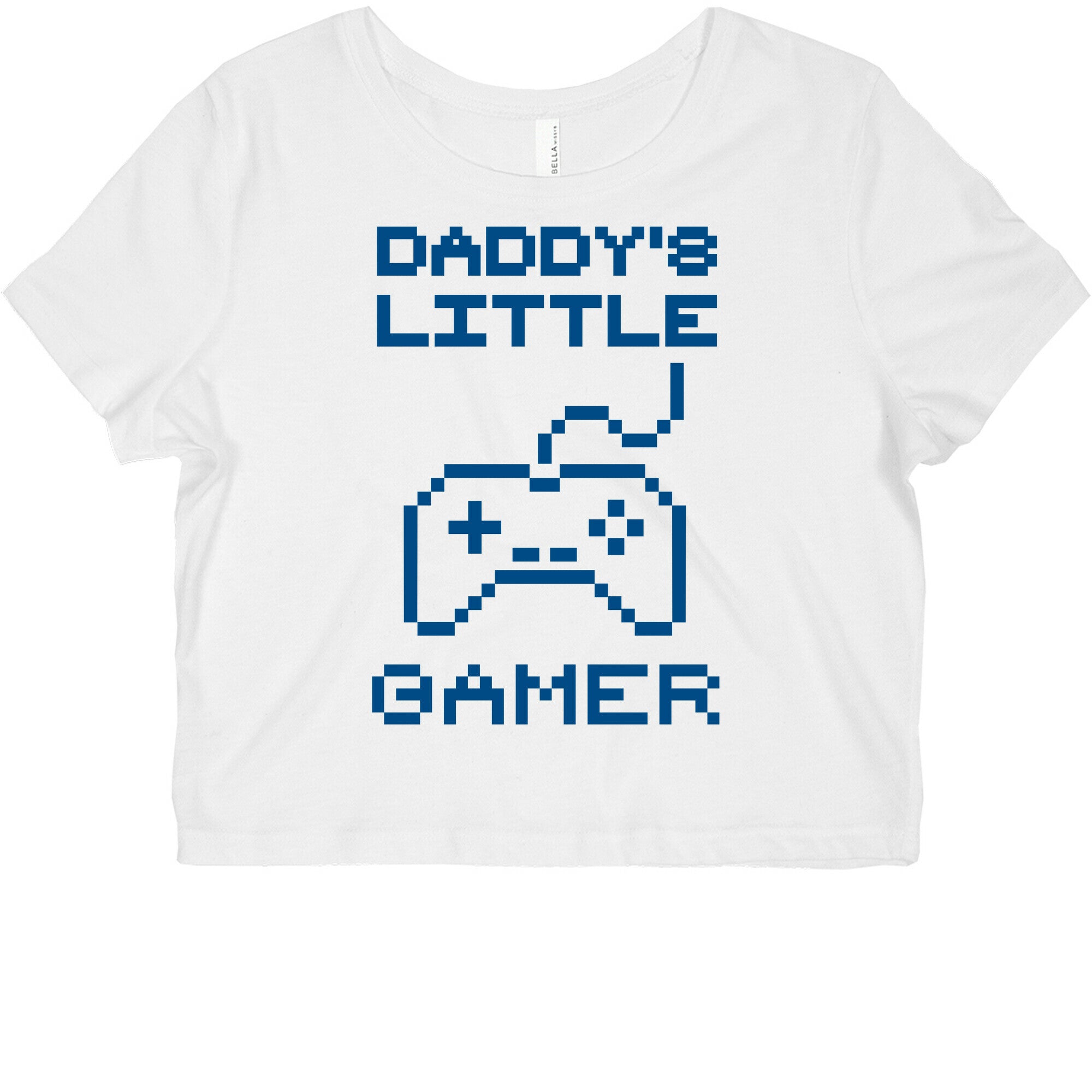 Daddy's Little Gamer Graphic Baby Tee