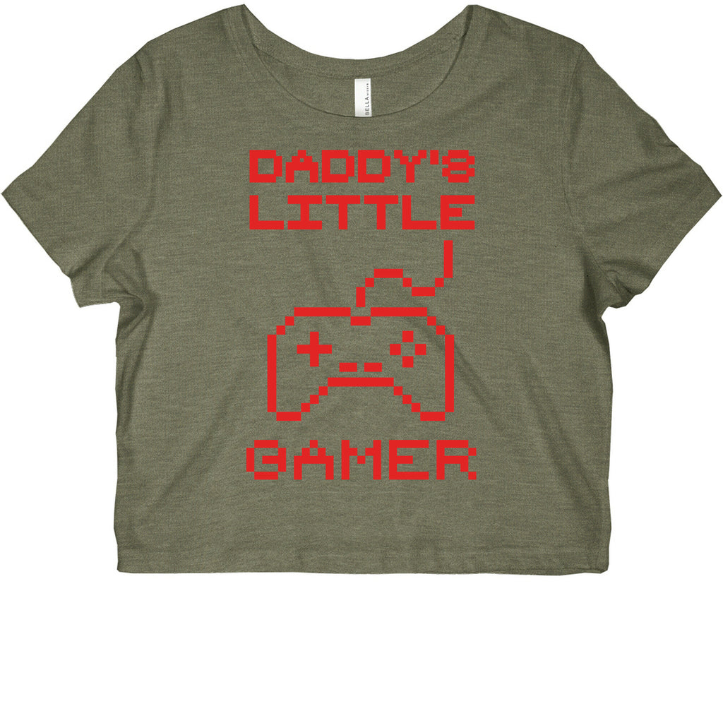 Daddy's Little Gamer Graphic Baby Tee