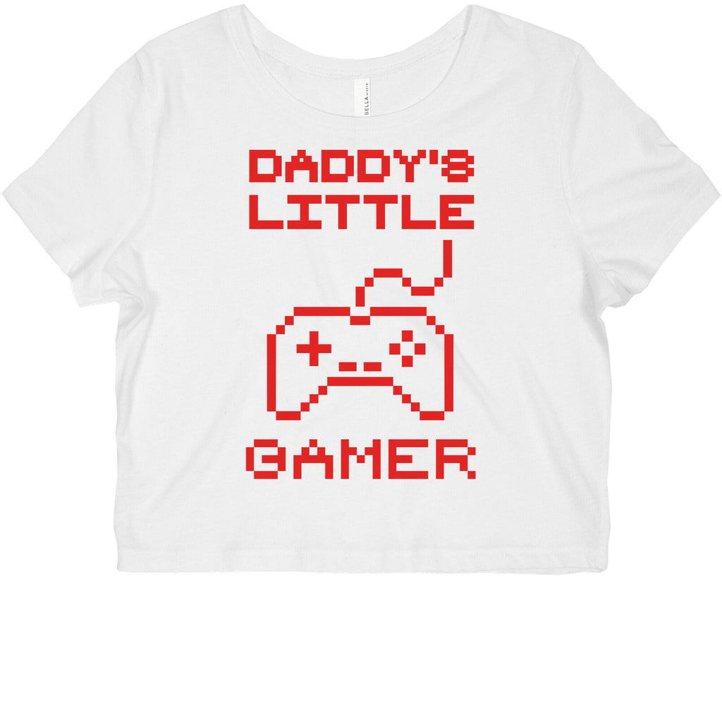 Daddy's Little Gamer Graphic Baby Tee