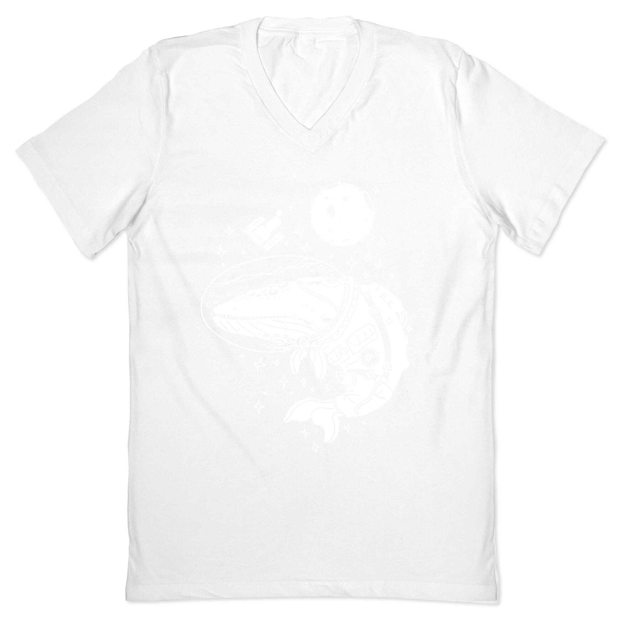 Space Whale  V-Neck