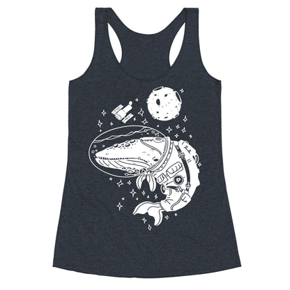 Space Whale  Racerback Tank