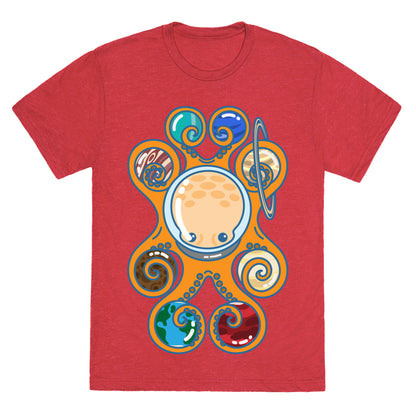 Astronoctopus Unisex Triblend Tee