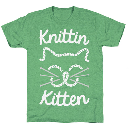 Knittin Kitten Unisex Triblend Tee