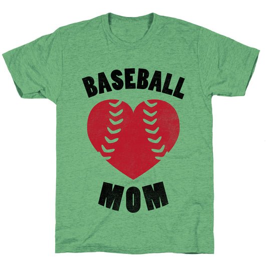 Baseball Mom (Baseball Tee) Unisex Triblend Tee