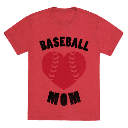 Baseball Mom (Baseball Tee) Unisex Triblend Tee