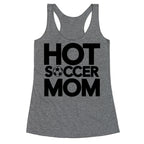 Hot Soccer Mom Racerback Tank