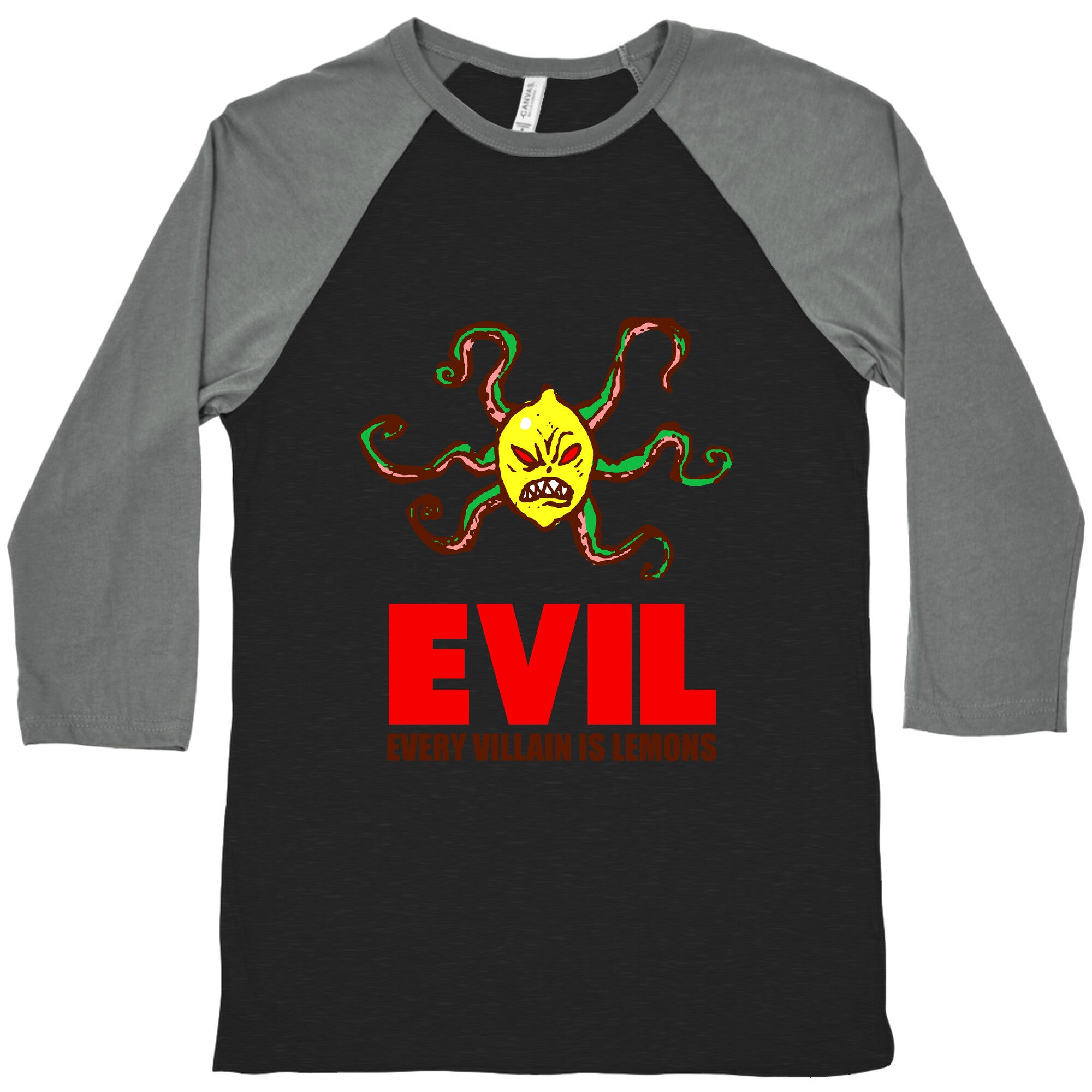 Every Villain Is Lemons Baseball Tee