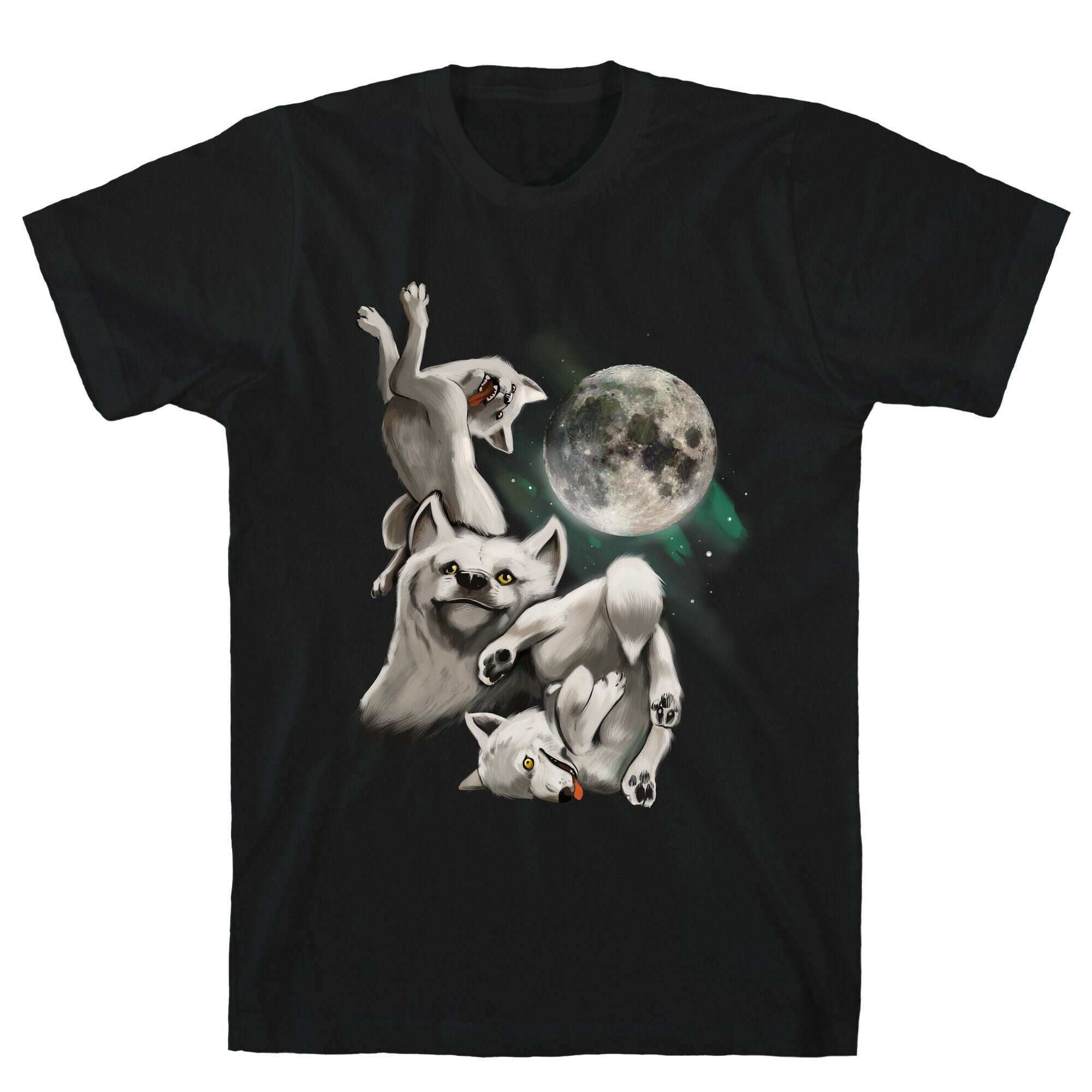 Three Wolf Moon Moon T-Shirt