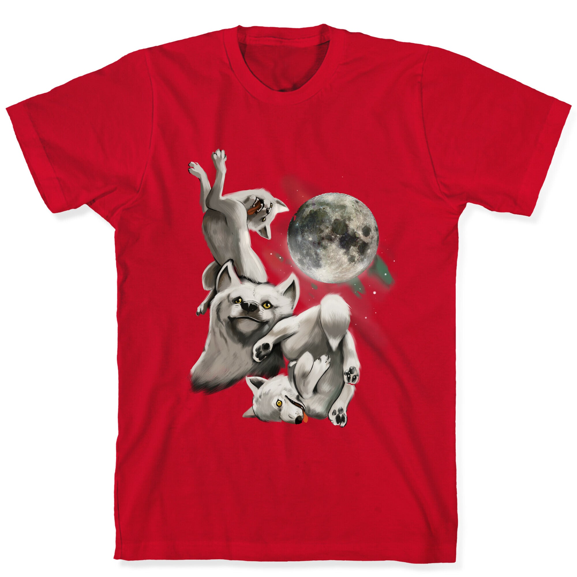 Three Wolf Moon Moon T-Shirt