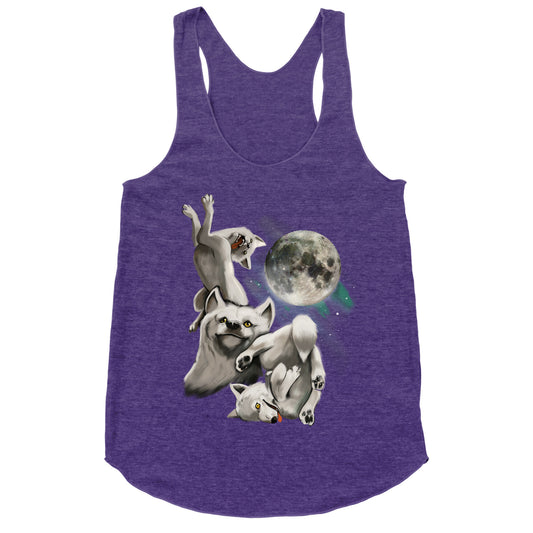 Three Wolf Moon Moon Racerback Tank