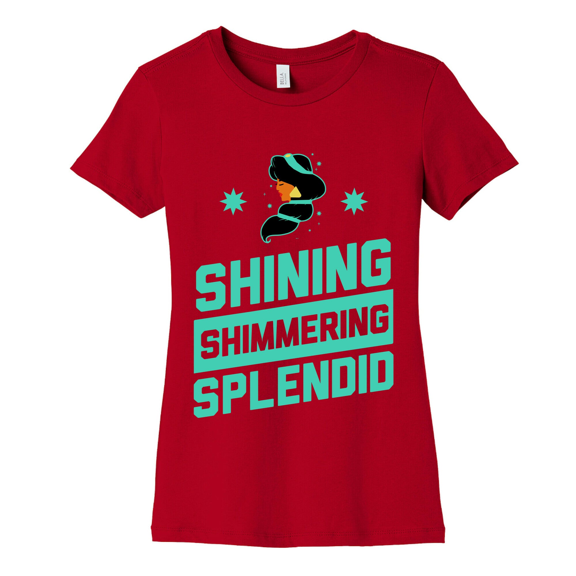 Shining Shimmering, Splendid (Athletic) Women's Cotton Tee