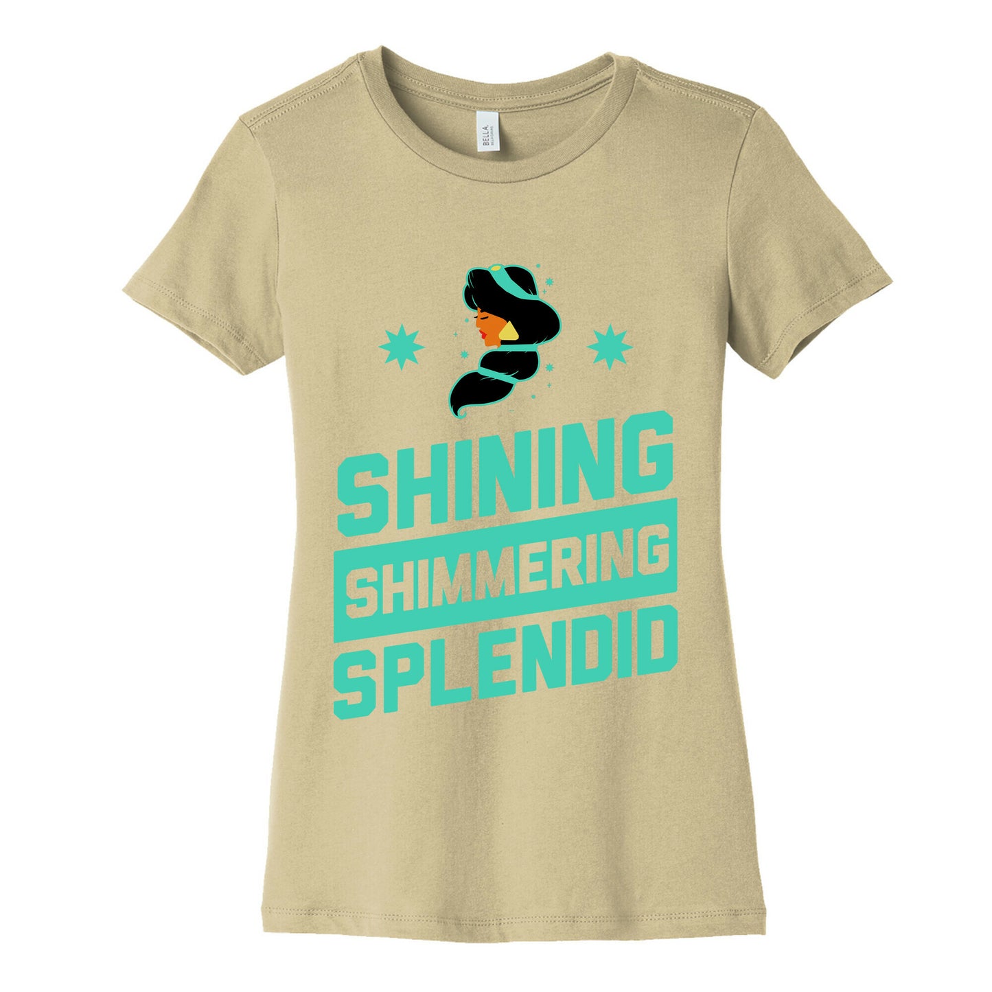 Shining Shimmering, Splendid (Athletic) Women's Cotton Tee
