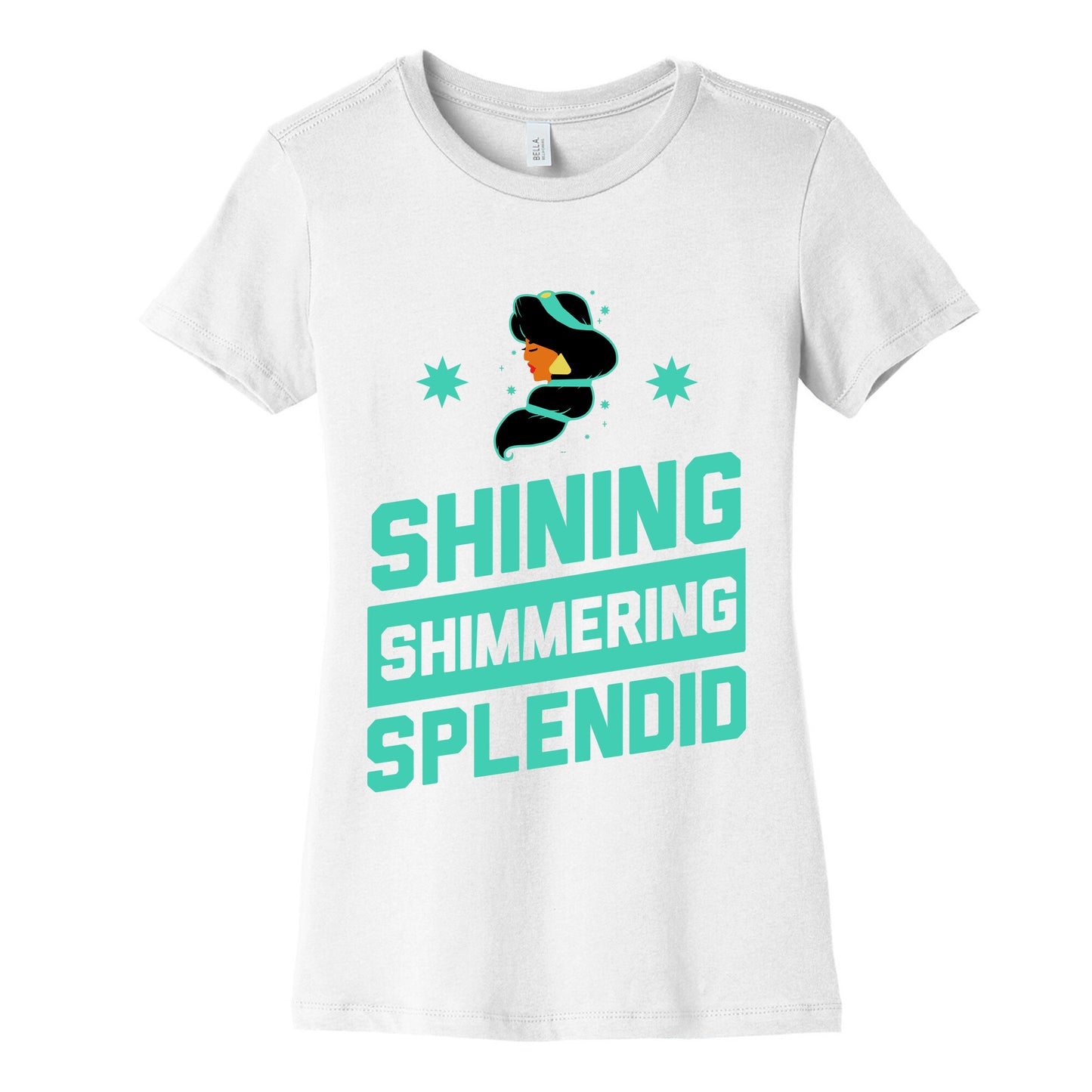 Shining Shimmering, Splendid (Athletic) Women's Cotton Tee