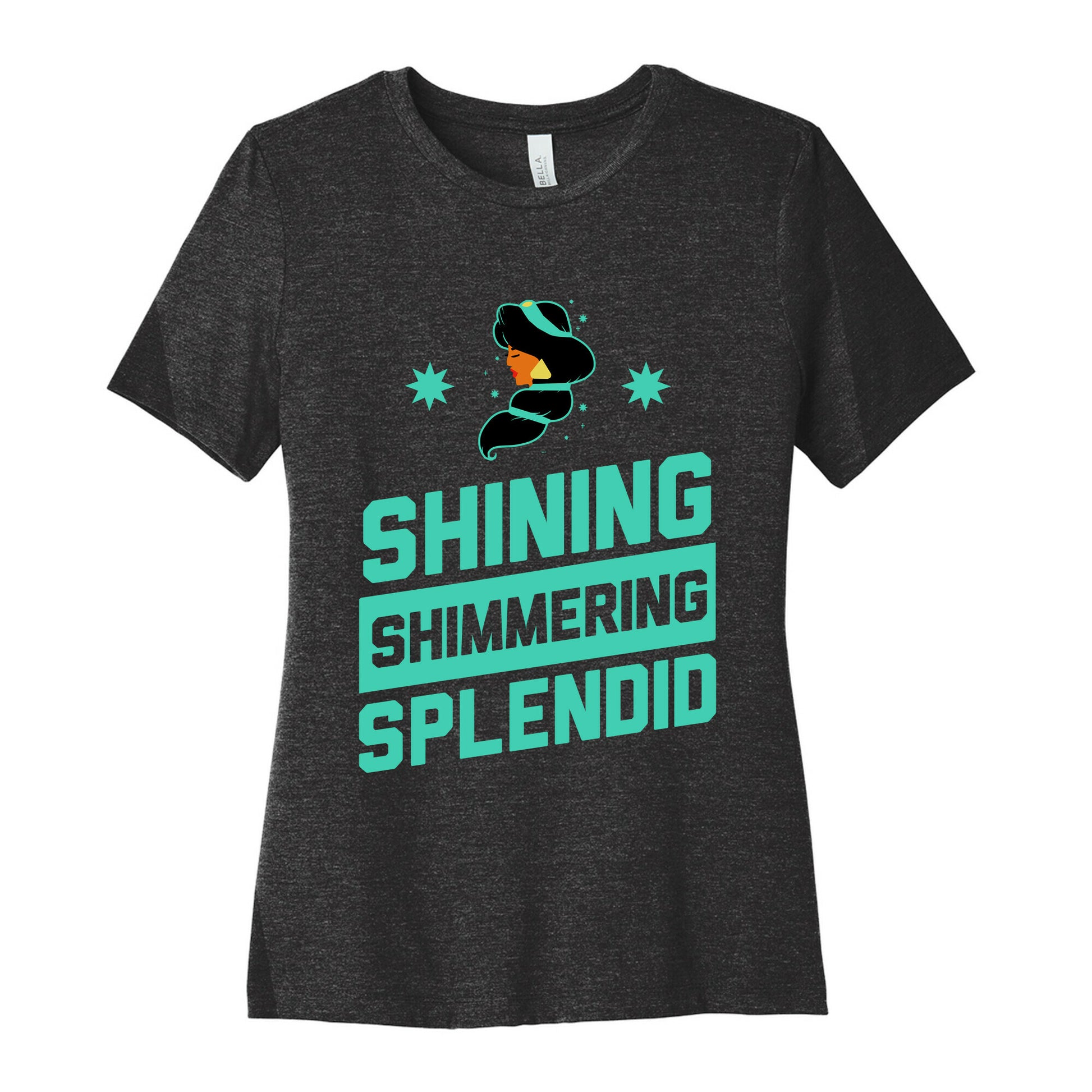 Shining Shimmering, Splendid (Athletic) Women's Cotton Tee