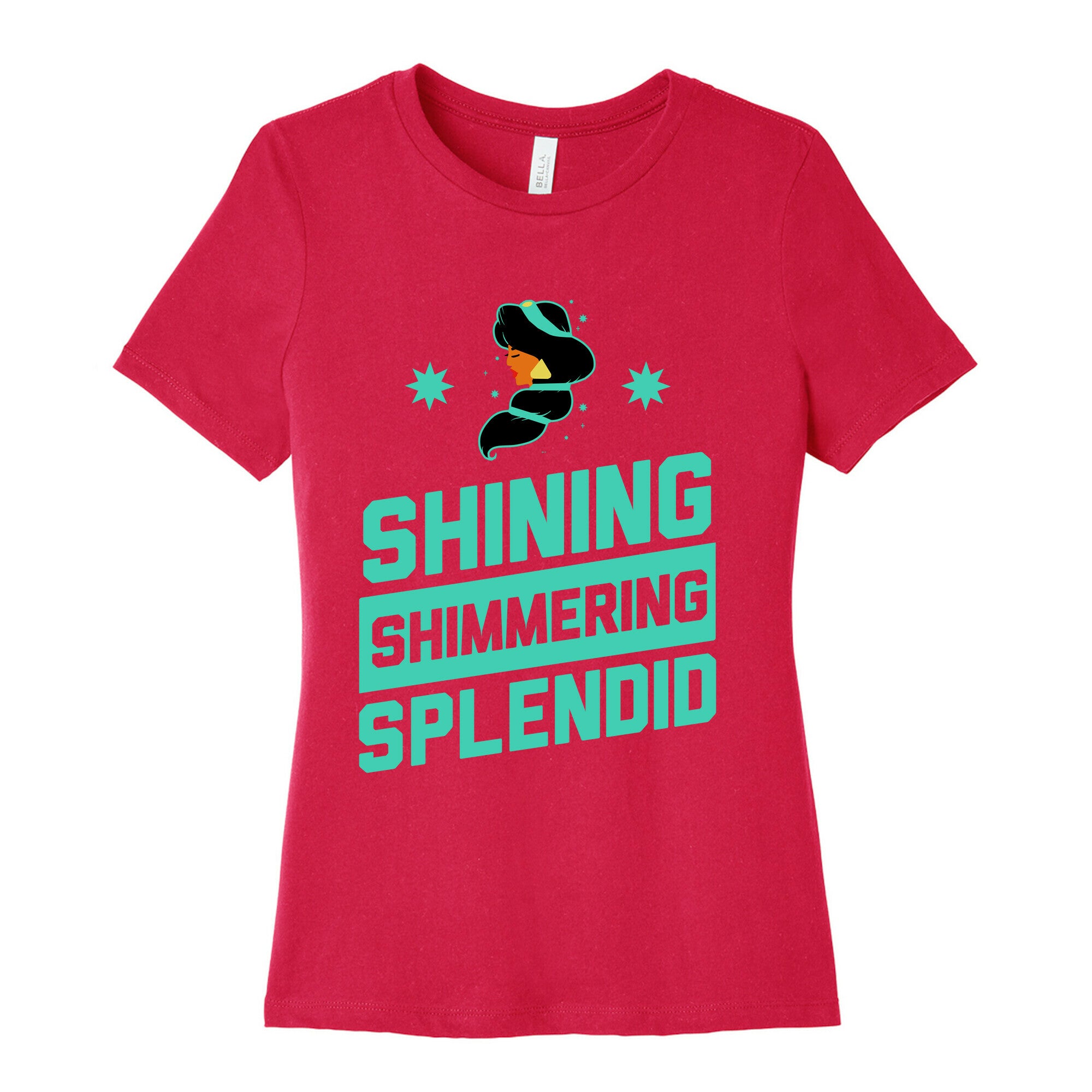 Shining Shimmering, Splendid (Athletic) Women's Cotton Tee