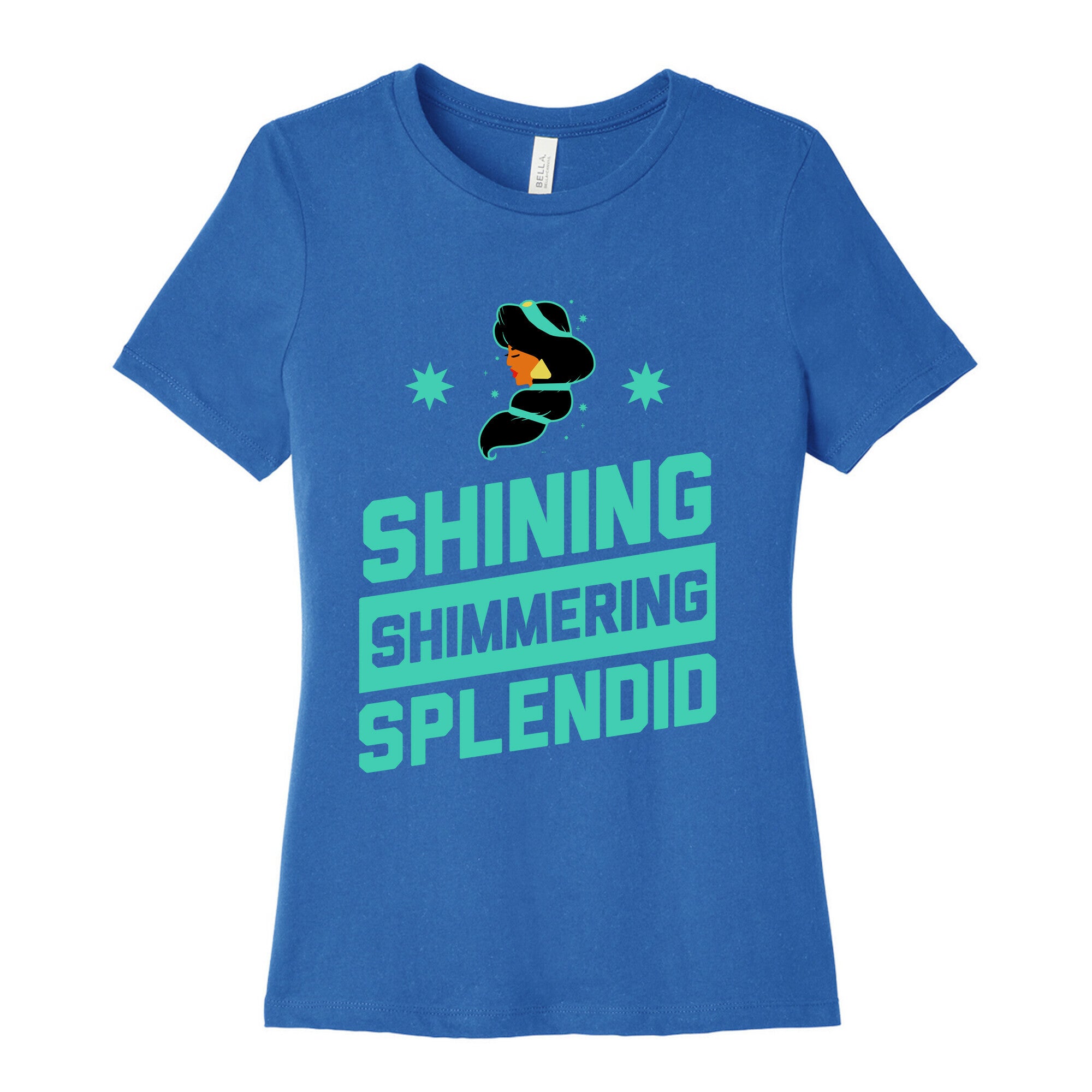 Shining Shimmering, Splendid (Athletic) Women's Cotton Tee