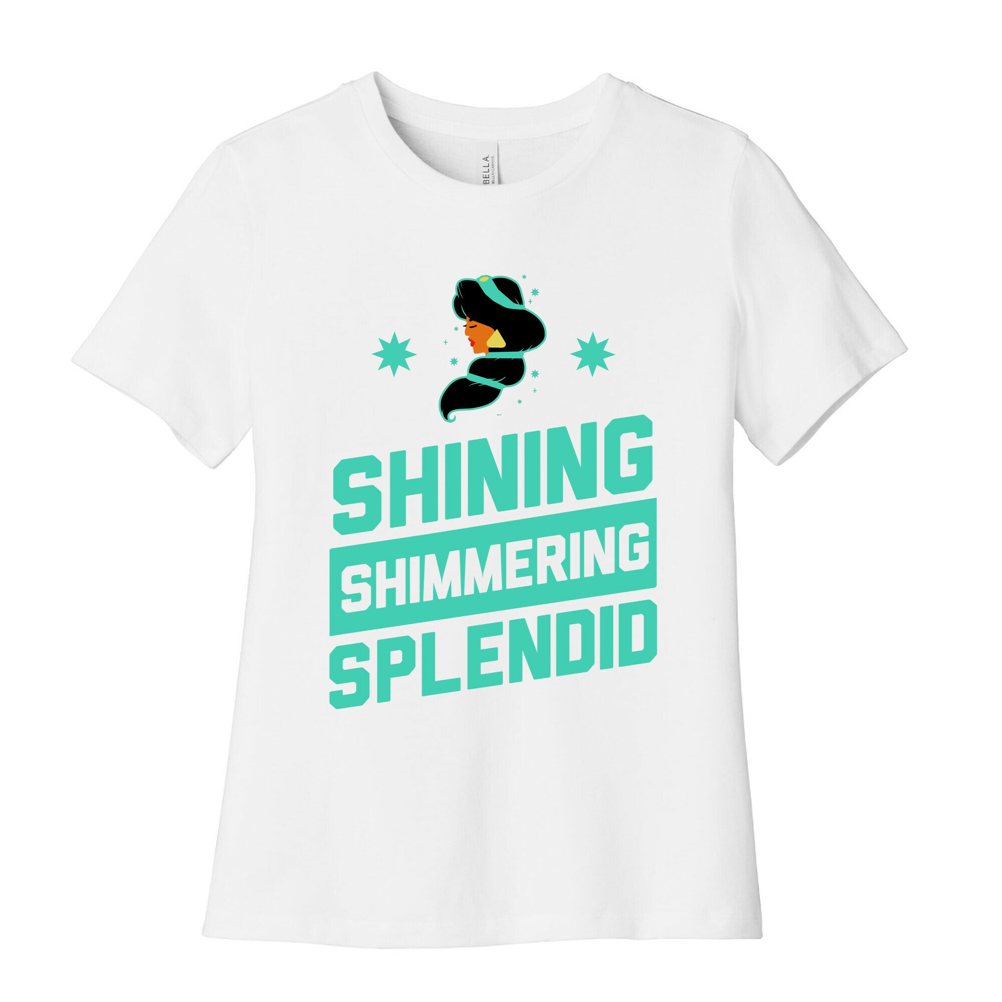 Shining Shimmering, Splendid (Athletic) Women's Cotton Tee