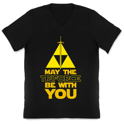 May The Triforce Be With You V-Neck