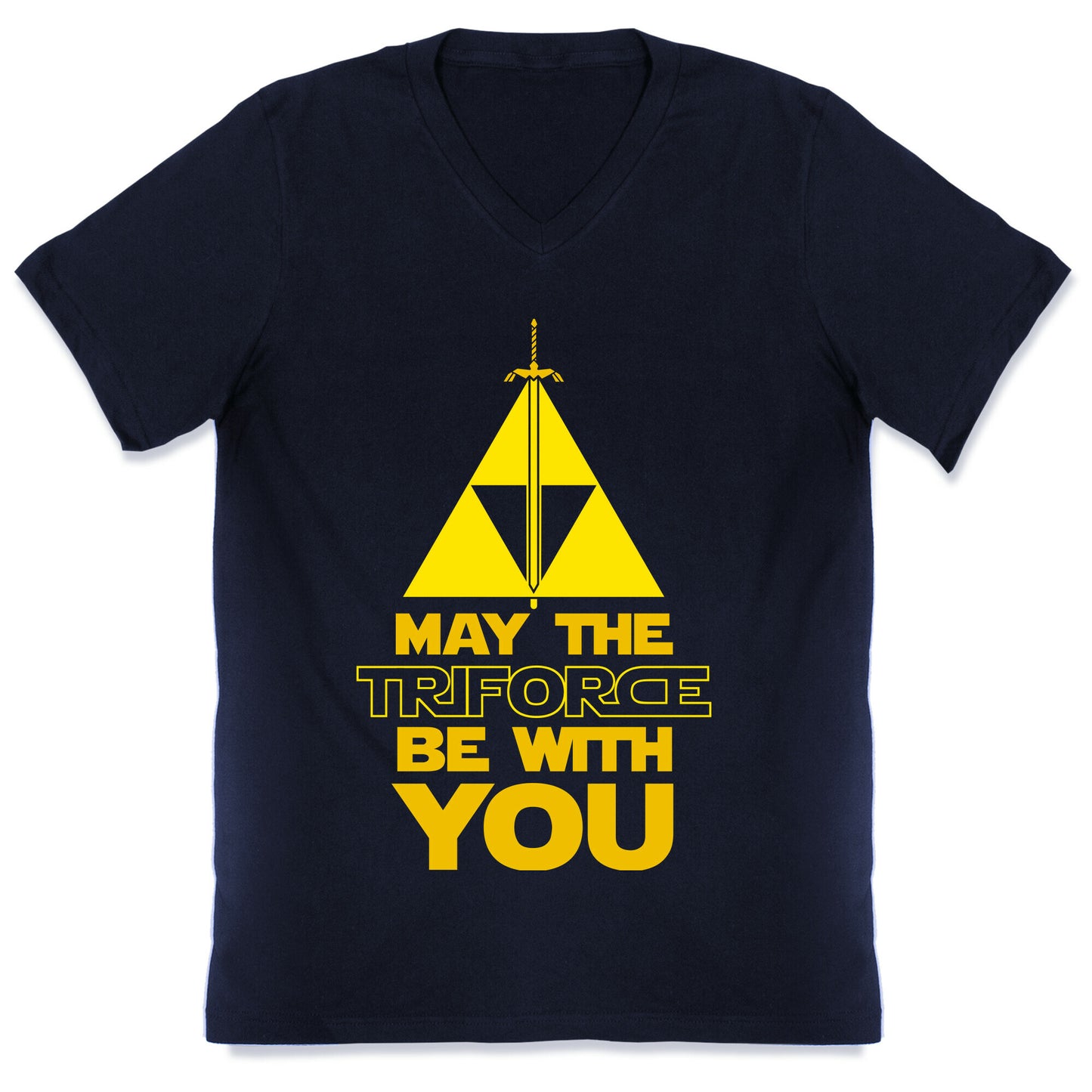 May The Triforce Be With You V-Neck
