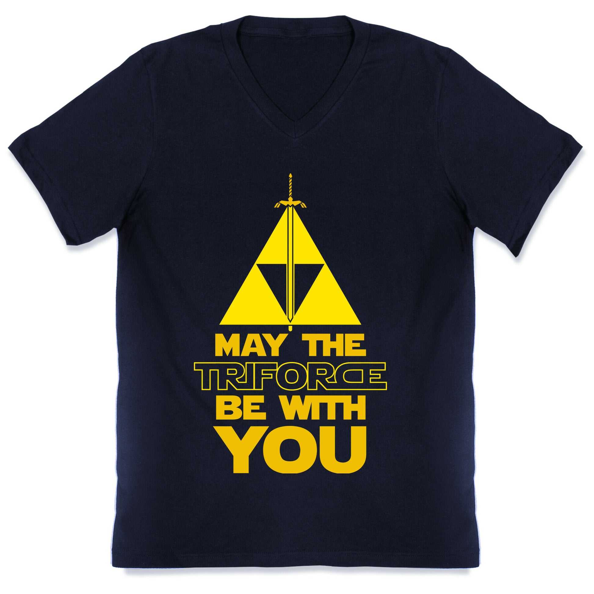 May The Triforce Be With You V-Neck