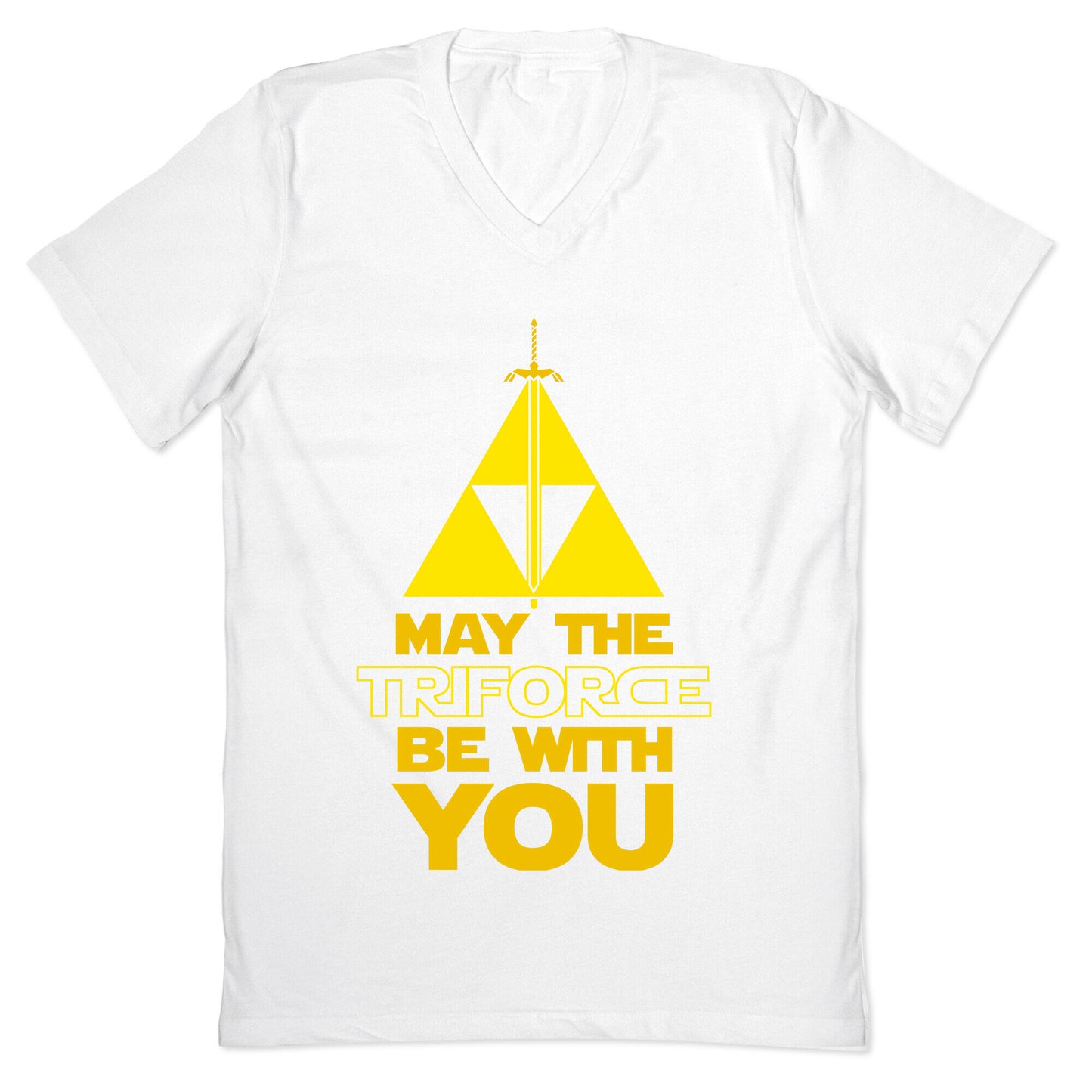 May The Triforce Be With You V-Neck