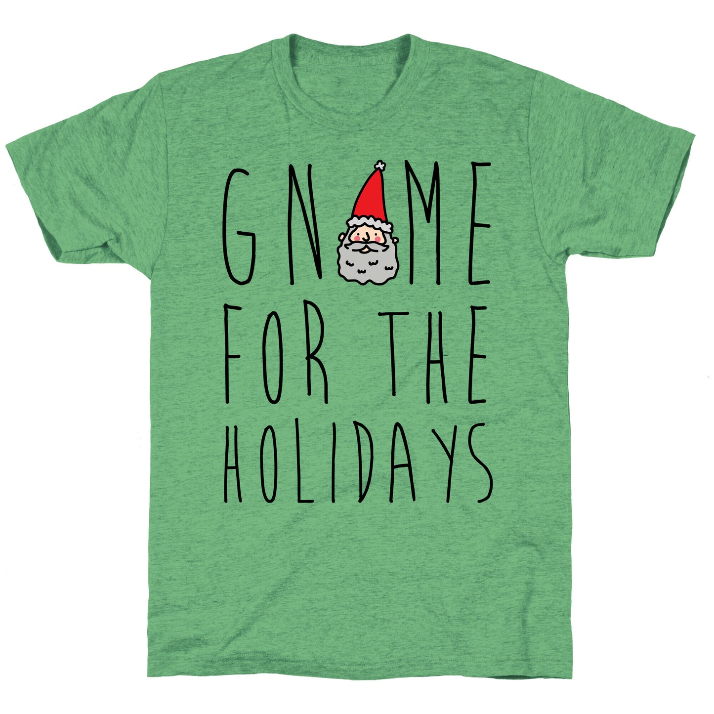Gnome For The Holidays Unisex Triblend Tee